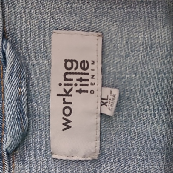 Working Title Denim Jacket - Picture 4 of 7